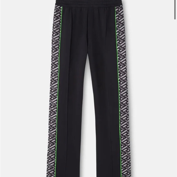 VERSACE LA GRECA NYLON GYM TRACK PANT - Picture 1 of 5